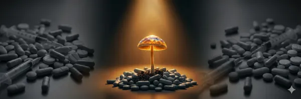 Um antidepressivo que dura meses (psilocibina)